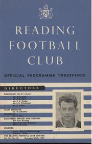 READING V BRISTOL CITY 1957-58 (FRIENDLY) FOOTBALL PROGRAMME