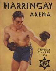 JOCK MCAVOY V LEN HARVEY 1938 BOXING PROGRAMME