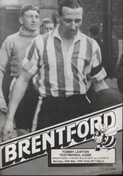 BRENTFORD V FRANK MCLINTOCK ALL STAR XI  (TOMMY LAWTON TESTIMONIAL) 1984-85 FOOTBALL PROGRAMME