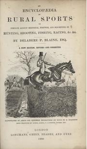 AN ENCYCLOPEDIA OF RURAL SPORTS