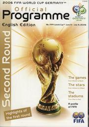 2006 FIFA WORLD CUP GERMANY - OFFICIAL PROGRAMME (SECOND ROUND)