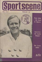 SPORTSCENE VOL.I NO.3 - FEBRUARY 1977 (ENGLAND TOUR OF SRI LANKA)