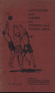 ACTIVITIES AND GAMES FOR YOUTHS AND YOUNG MEN
