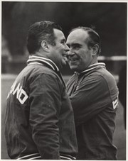 ALF RAMSEY & HAROLD SHEPHERDSON 1966 FOOTBALL PHOTOGRAPH