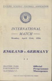 ENGLAND V GERMANY (SCHOOLS