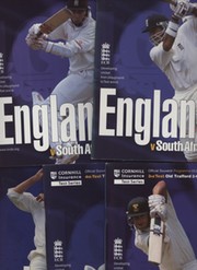 ENGLAND V SOUTH AFRICA 1998 CRICKET PROGRAMMES - SET OF 5