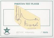 AZHAR MAHMOOD (PAKISTAN) CRICKET AUTOGRAPH