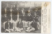 AUSTRALIAN CRICKET TEAM 1905 POSTCARD