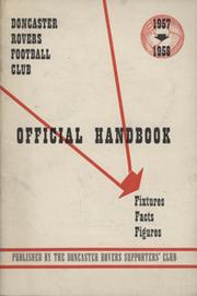 DONCASTER ROVERS FC 1957-58 OFFICIAL HANDBOOK