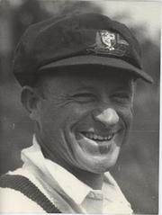 BERT OLDFIELD (AUSTRALIA) CRICKET PHOTOGRAPH
