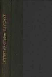 BARCLAYS WORLD OF CRICKET