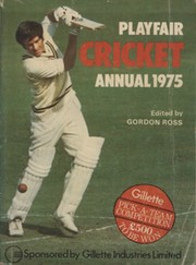 PLAYFAIR CRICKET ANNUAL 1975