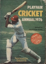 PLAYFAIR CRICKET ANNUAL 1976