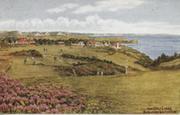 BUDLEIGH SALTERTON GOLF LINKS GOLF POSTCARD