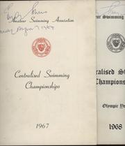 AMATEUR SWIMMING ASSOCIATION - CENTRALISED SWIMMING CHAMPIONSHIPS 1967 & 1968 (2 ITEMS)