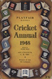 PLAYFAIR CRICKET ANNUAL 1948