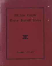 DURHAM COUNTY RUGBY FOOTBALL UNION HANDBOOK 1959-60