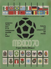 WORLD CUP 1970 OFFICIAL SOUVENIR PROGRAMME
