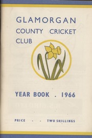 GLAMORGAN COUNTY CRICKET CLUB YEAR BOOK 1966