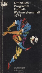 WORLD CUP 1974 OFFICIAL TOURNAMENT PROGRAMME