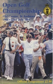 OPEN GOLF CHAMPIONSHIP 1984 (ST. ANDREWS) PROGRAMME