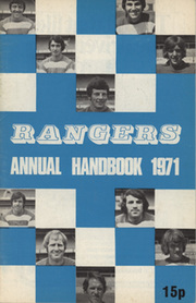 RANGERS ANNUAL HANDBOOK 1971