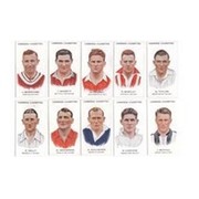 FOOTBALLERS (SMALL TITLES) 1934 (CARRERAS) CIGARETTE CARDS