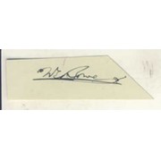 BILL BOWES CRICKET AUTOGRAPH