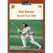 ALAN BUTCHER (SURREY) 1985 BENEFIT BROCHURE