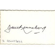 DAVID RENNEBERG (AUSTRALIA) CRICKET AUTOGRAPH