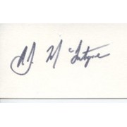 ARTHUR MCINTYRE CRICKET AUTOGRAPH