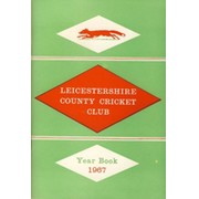 LEICESTERSHIRE COUNTY CRICKET CLUB 1967 YEAR BOOK