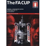 ARSENAL V MANCHESTER UNITED 2004 (F.A. CUP SEMI-FINAL) FOOTBALL PROGRAMME