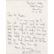 RAY WILSON (HUDDERSFIELD TOWN, EVERTON & ENGLAND) 1985 