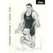 JONATHAN EDWARDS SIGNED PHOTOGRAPH