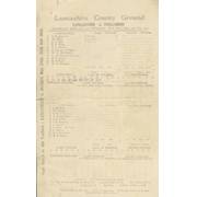 LANCASHIRE V YORKSHIRE 1947