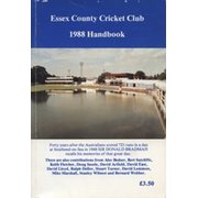 ESSEX COUNTY CRICKET CLUB ANNUAL 1988