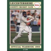 LEICESTERSHIRE COUNTY CRICKET CLUB 1993 YEAR BOOK