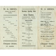 VERULAM CYCLING CLUB & BARNET WHEELERS 1904