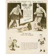 TWO-TON TONY GALENTO 1940S PUBLICITY BOXING PHOTOGRAPH