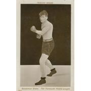 "BANDSMAN" JACK BLAKE BOXING POSTCARD