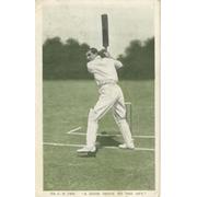 CHARLES BURGESS FRY (SUSSEX & ENGLAND) CRICKET POSTCARD