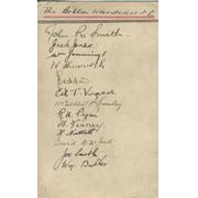 BOLTON WANDERERS 1923 (FA CUP WINNERS) SIGNED POSTCARD