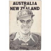 NEW ZEALAND V AUSTRALIA 1957 (BASIN RESERVE) CRICKET PROGRAMME