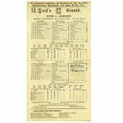 ETON V HARROW 1914 CRICKET SCORECARD