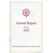 NORTHAMPTONSHIRE COUNTY CRICKET CLUB 1978 ANNUAL REPORT