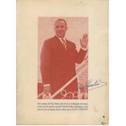 JOSE SAMITIER (BARCELONA AND SPAIN) SIGNED MENU 1959