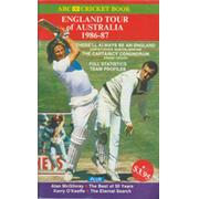 ABC CRICKET BOOK: ENGLAND TOUR OF AUSTRALIA 1986-87