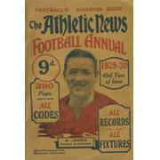 ATHLETIC NEWS FOOTBALL ANNUAL 1929-30
