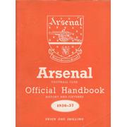 ARSENAL FOOTBALL CLUB 1956-57 OFFICIAL HANDBOOK